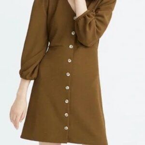 Madewll | Texture and Thread Crepe Mini Dress | Size M